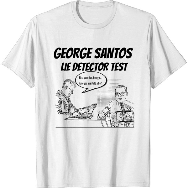 George Santos Lie Detector Test Shirt-image