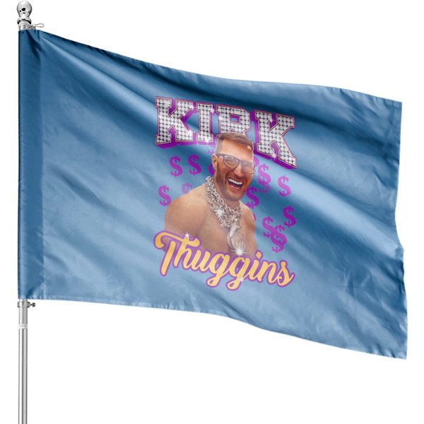 Kirk Cousins Kirk Thuggins Football Fan Unisex House Flags-image