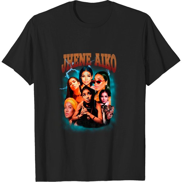 Vintage Jhene Aiko Shirt Vintage 90S Grapic Tee-image