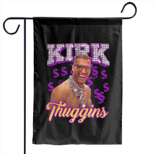 Kirk Cousins Kirk Thuggins Football Fan Unisex Garden Flags-image