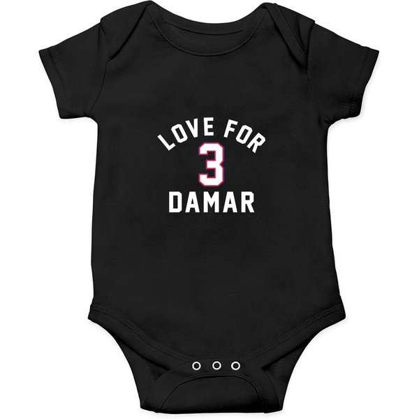 Love For Damar 3 Onesies Pregame Warmup Onesies Support Hamlin