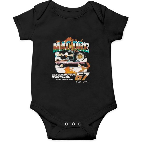 Mac Dre California Hot Boy Makin It Sizzle 67 Cougar Onesies