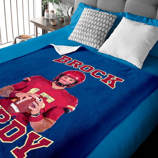 Brock Purdy Classic Baby Blankets-image