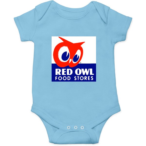Red Owl Food Stores - Vintage Logo Onesies