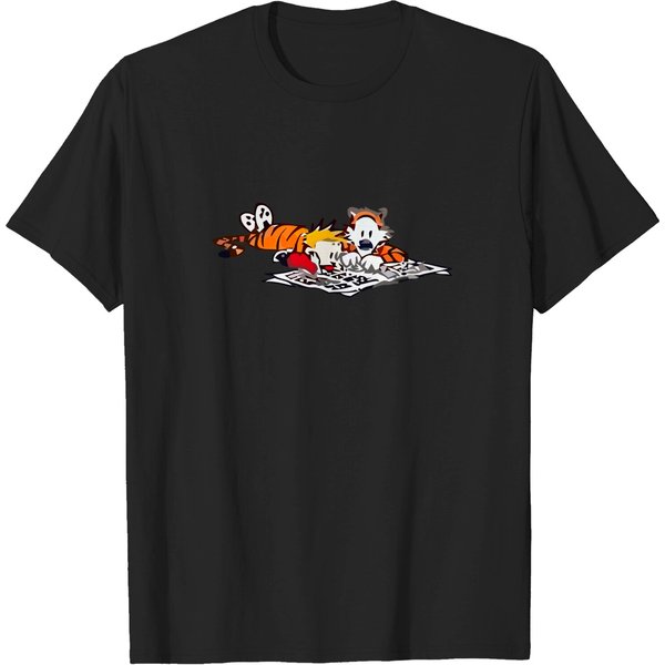 The Calvin And Hobbes Bill Watterson Classic T-Shirt-image