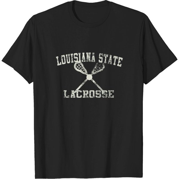 Vintage Louisiana State Lacrosse - Louisiana State Lacrosse - T-Shirt-image