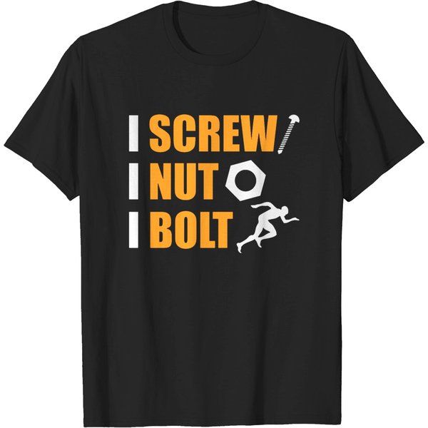 I Screw I Nut I Bolt T-Shirt-image