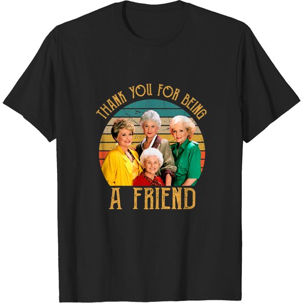 Thank You For Being A Friend Vintage Essential T-Shirt-image
