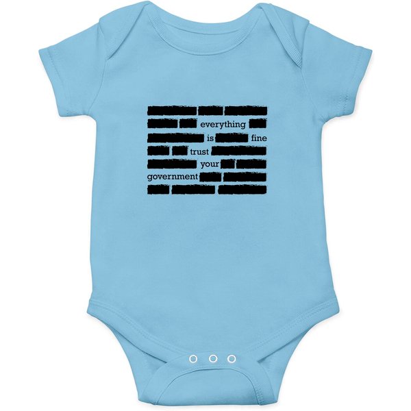 Conspiracy Theory Trust Your Government Funny Gift - Conspiracy Theory - Onesies-image