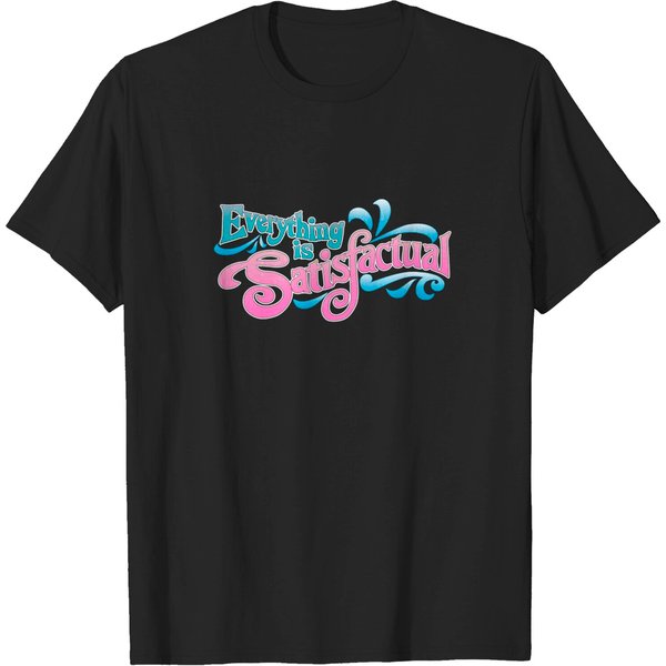 Everything Is Satisfactual - By Kelly Design Company - Splash Mountain - T-Shirt-image