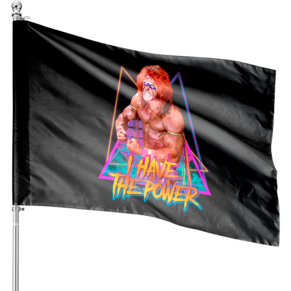 I Have The Power - The Ultimate Warrior - House Flags-image