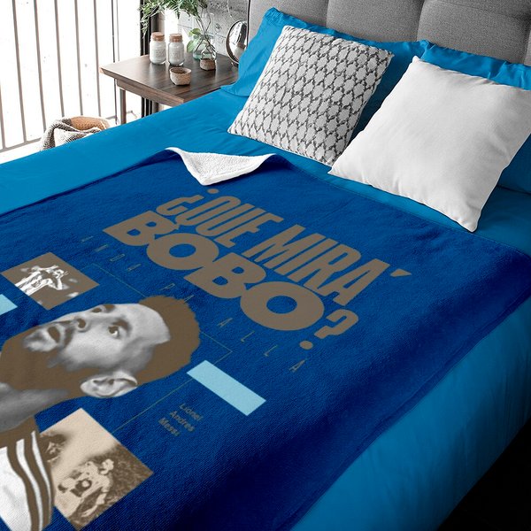 Vintage Messi Argentina Baby Blankets-image