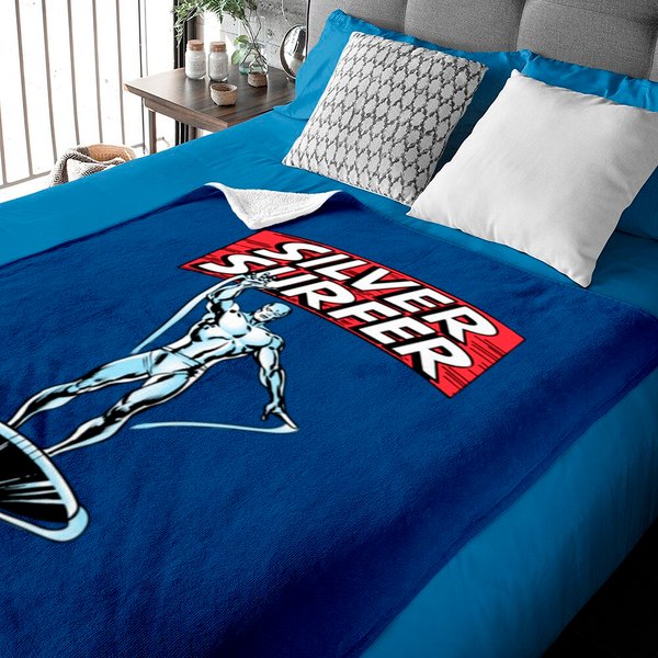 Silver Surfer, The Silver Surfer Baby Blankets-image