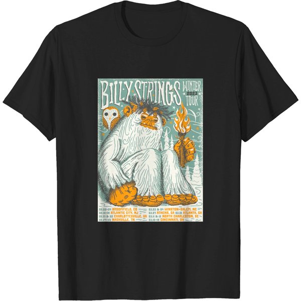Billy Strings Tour 2023 Shirt - Winter Tour-image