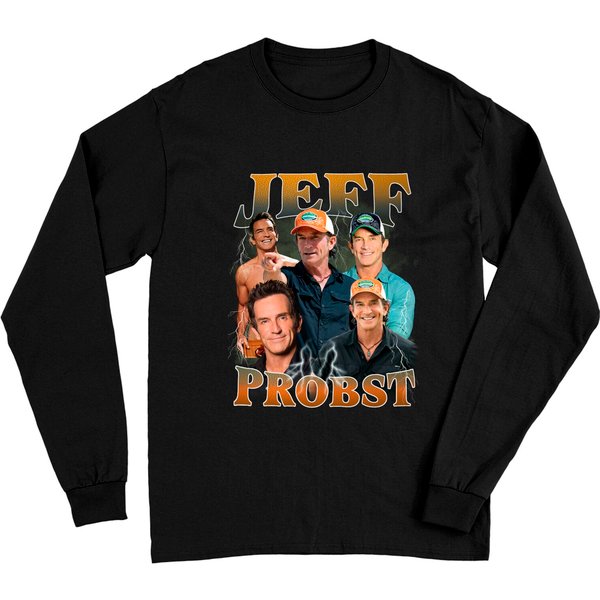 Jeff Probst Vintage Unisex Long Sleeves, Vintage Jeff Probst Long Sleeves-image