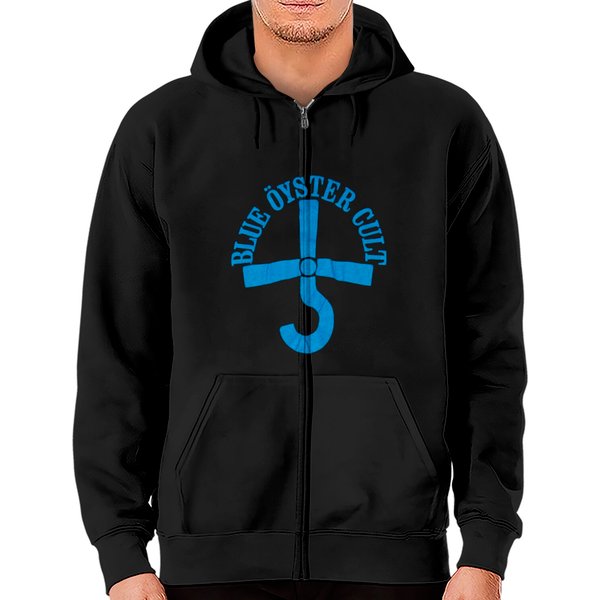 Blue Oyster Cult Zip Hoodie For Rock Fans