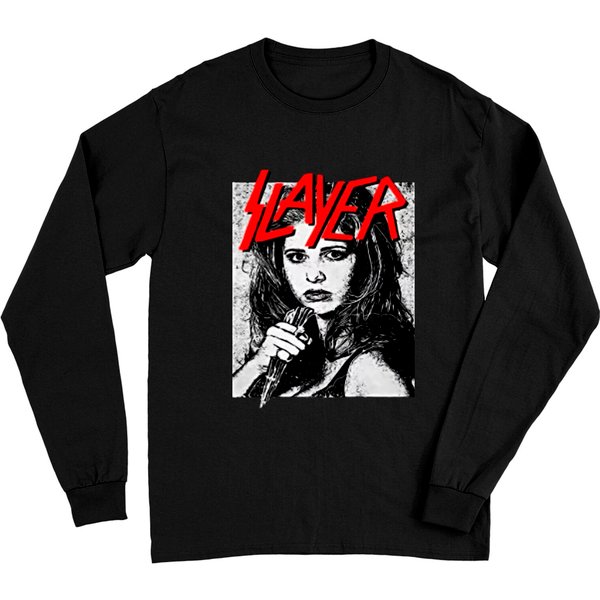 Buffy Vampire Metal Mashup Long Sleeves-image