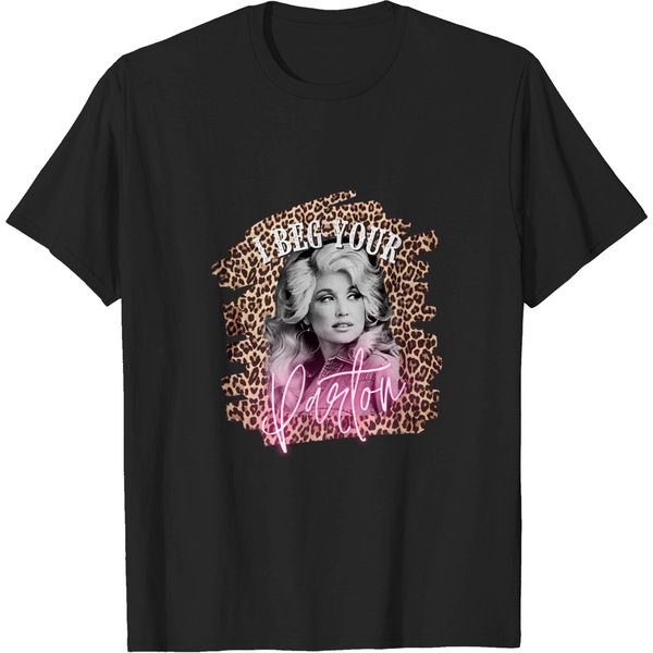 Dolly Parton Shirt, Country Music Shirt, Cowgirl Shirt, Dolly Parton Tshirt, Leopard Tshirt-image