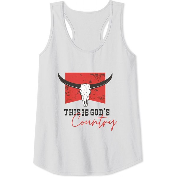 Blake Shelton Tank Tops, Gods Country, Blake Shelton, Cowgirl Tank Tops-image
