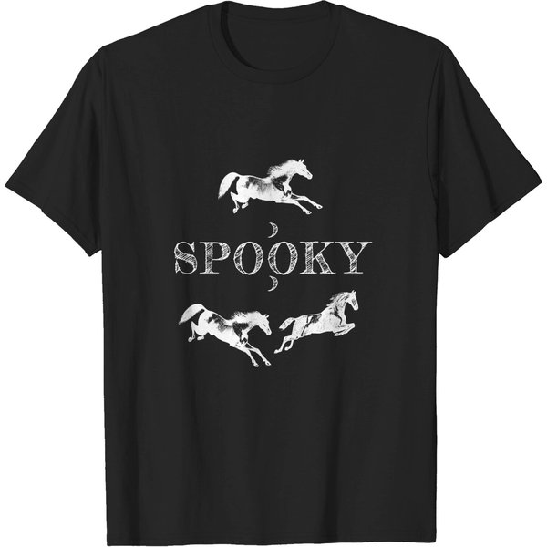 Halloween Spooky Horse T-Shirt-image