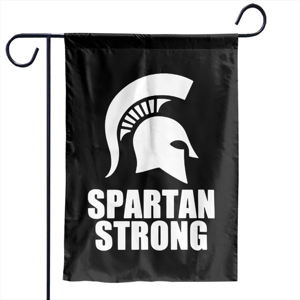 Spartan Strong Msu Garden Flags