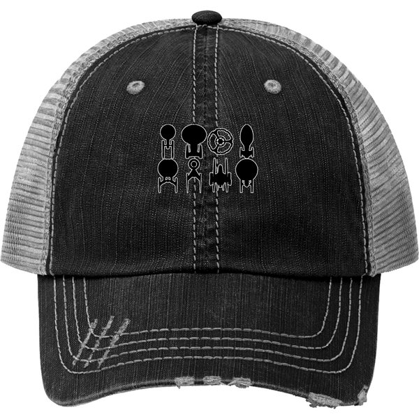 Trek Ship Silohettes Updated 2020 Trucker Hats-image