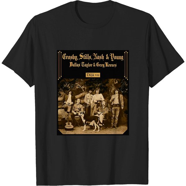 Crosby, Stills & Nash Band Classic T-Shirt-image