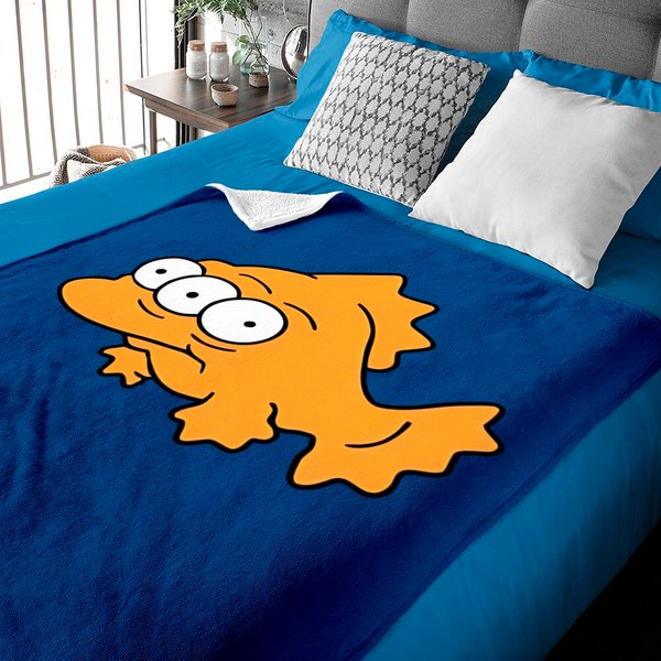 The Simpsons Blinky Fish Baby Blankets-image