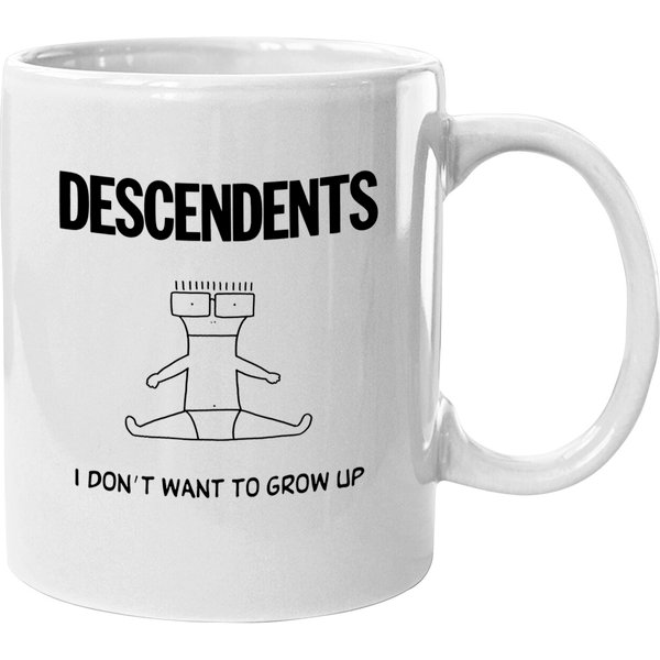 Descendents I Don't Want To Grow Up Yellow Mugs-image