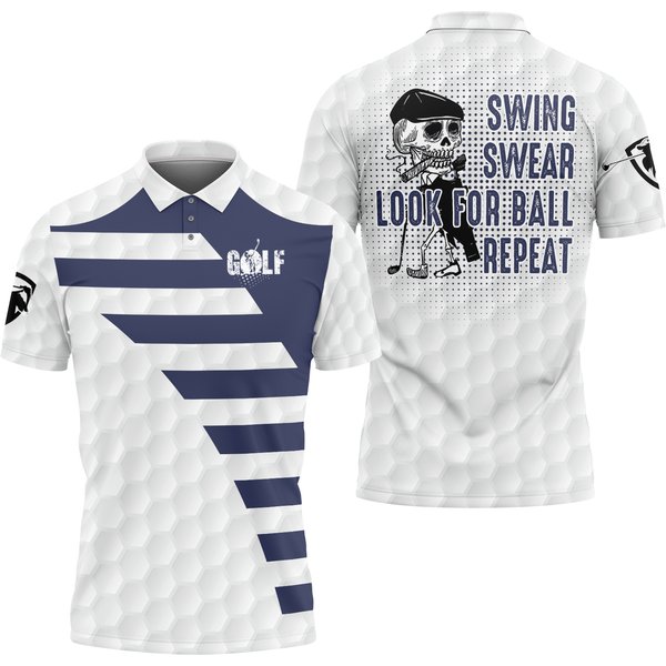 Polo Shirt Swing Swear Look For Ball Repeat-image