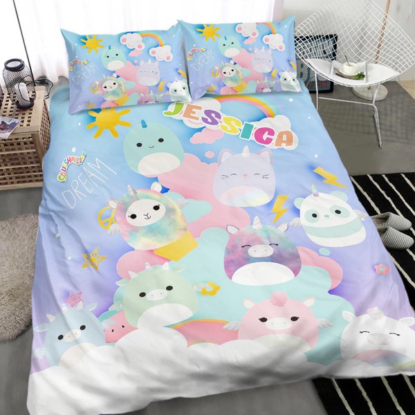Squishmallow Personalized Bedding Set-image