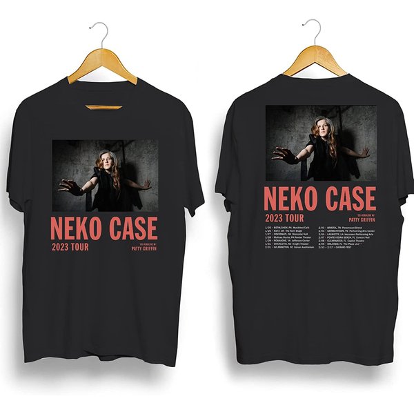 Neko Case Tour 2023 T-Shirt, Neko Case 2023 2 Side T-Shirt-image