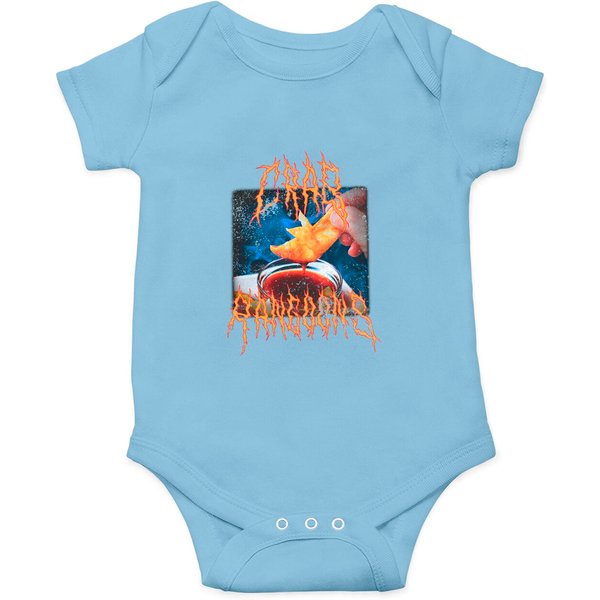 Vintage Crab Rangoon Heavy Metal Onesies, Crab Rangoon Vintage Onesies-image