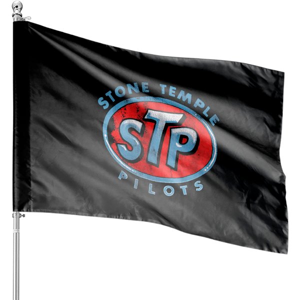 Stone Temple Pilots Stp Logo Rock And Roll Music House Flags-image