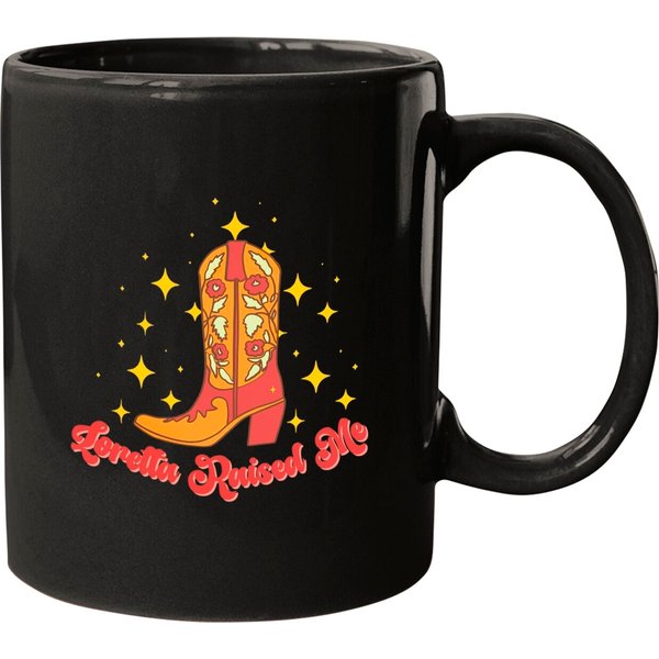 Loretta Raised Me Mugs - Ideal For Coffee Lovers-image