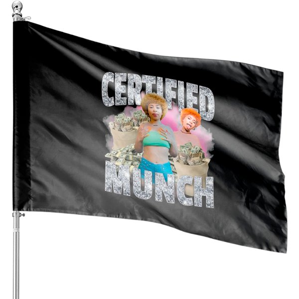 Ice Spice Certified Munch House Flags-image