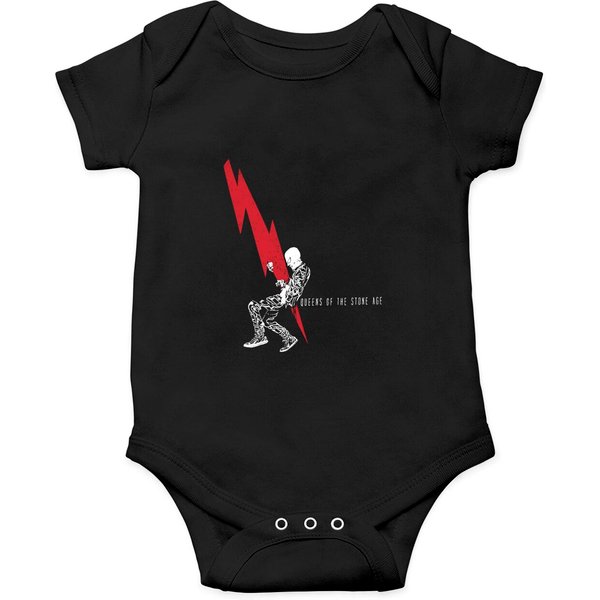 Queens Of The Stone Age Unisex Onesies: Lightning Dude-image