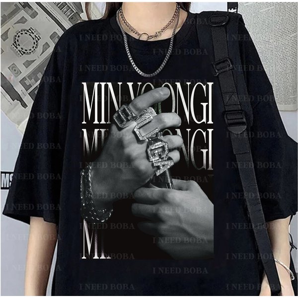 Suga Shirt | Min Yoongi Shirt | Vintage Tee-image