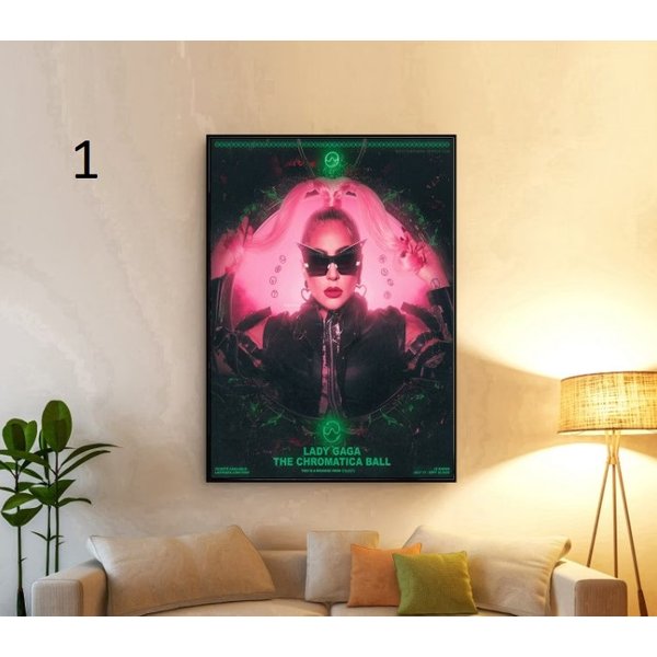 Lady Ga.ga The Chromatica Ball Tour 2022 Poster