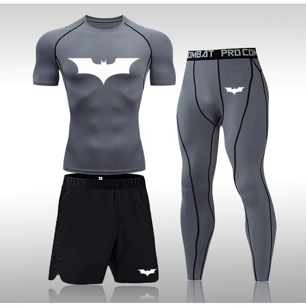 Sportswear Suits Gym Tights Training Men's Sportswear Suits Gym Tights Sets-image