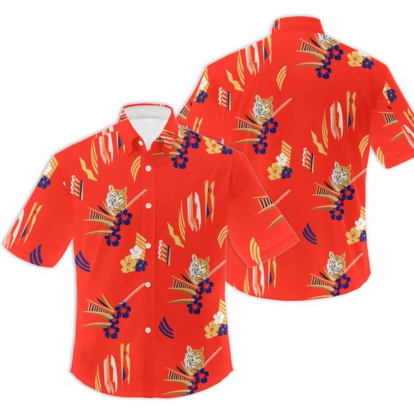 Tony Montana Al Pacino In Scarface Summer Aloha Hawaiian Shirt-image
