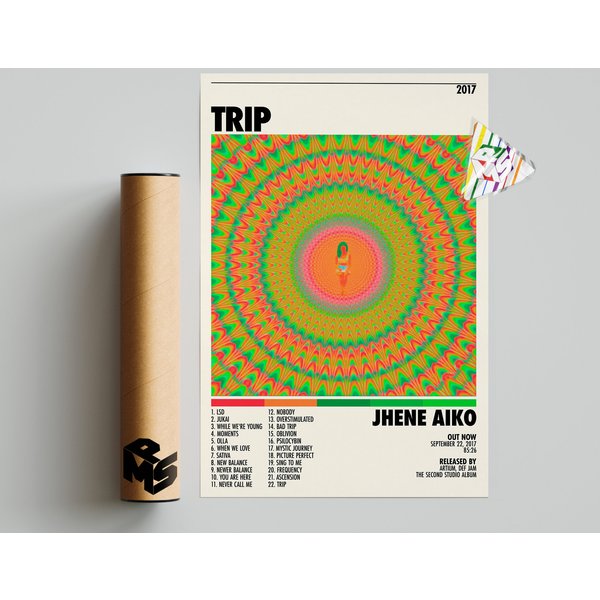 Jhen Aiko Poster | Jhene Aiko Trip Poster-image