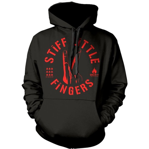 Stiff Little Fingers Unisex Hoodie: Digits