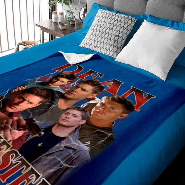 Vintage Dean Winchester Baby Blankets-image