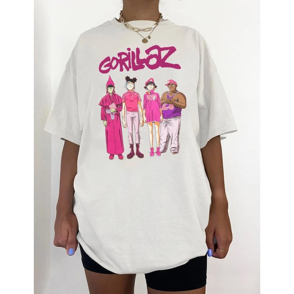 Vintage 90S Gorillaz T Shirt-image