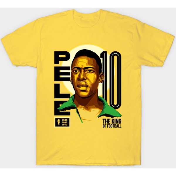 Pelé The King - Pele Soccer - T-Shirt-image