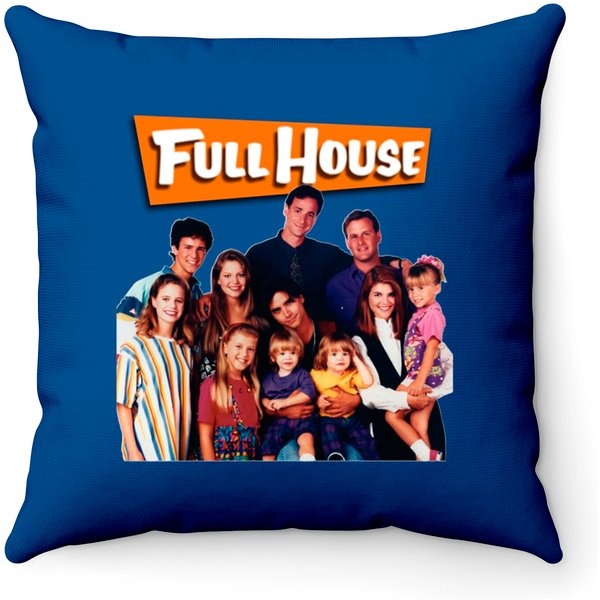 Full House Cast Throw Pillows-image