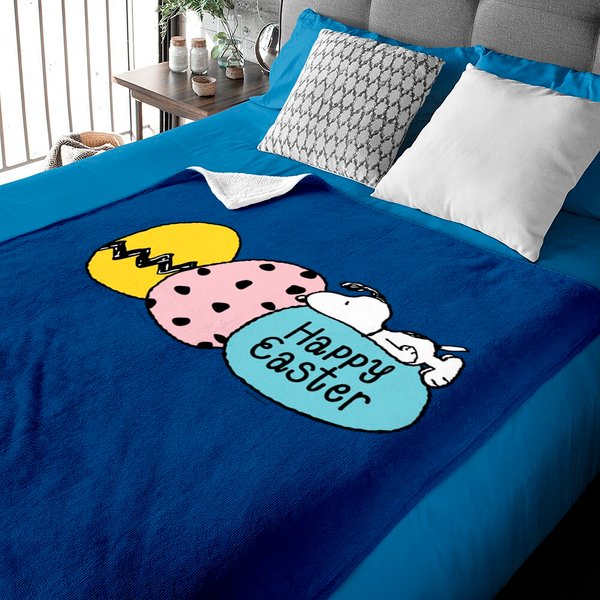 Snoopy - Happy Easter Baby Blankets-image