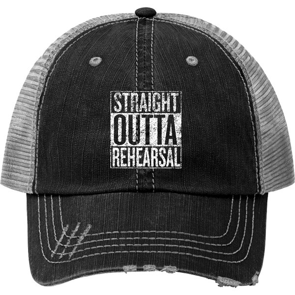 Broadway Musical Theatre Broadway Play Musical The Print Trucker Hat-image