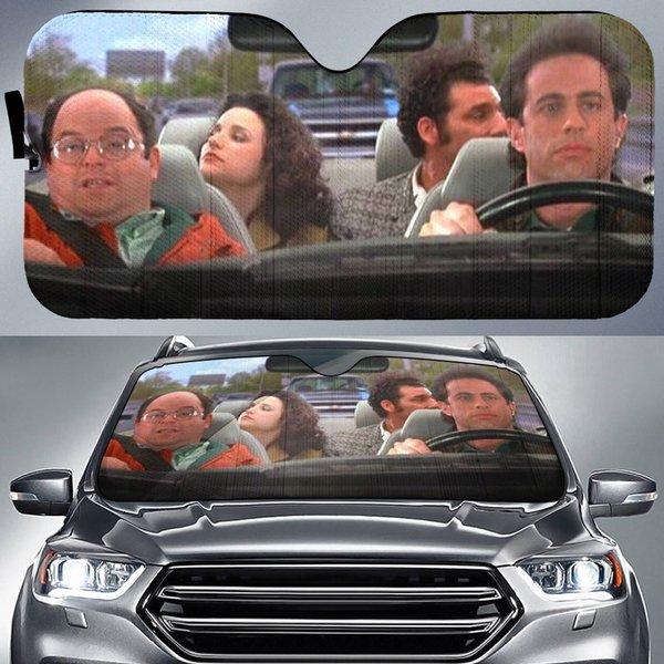 Seinfeld Windshield Visor - Car Sunshade-image